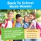 First Day of School Sign Board with Liquid Chalk Markers - 14”x11” Double-Sided & Reusable - My First and Last Day - Back to School Supplies Board for Kindergarten, Preschool